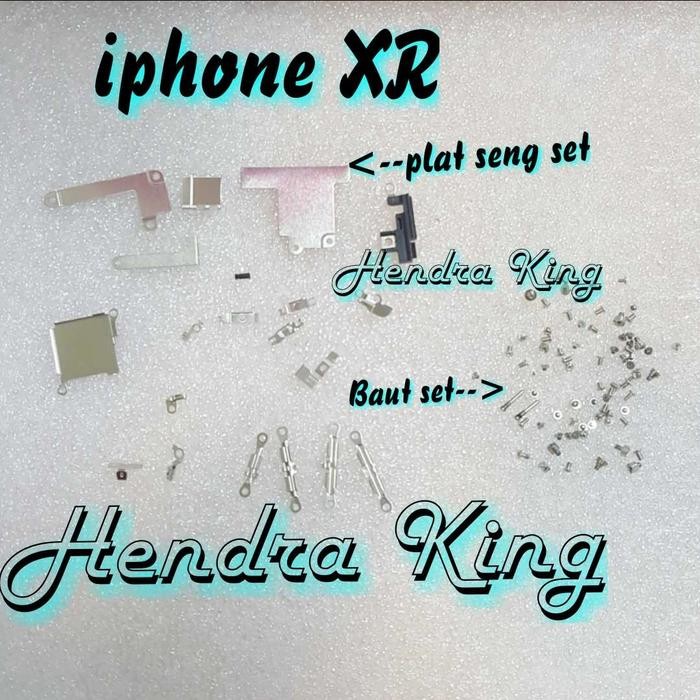 baut iphone XR set plat seng fullset