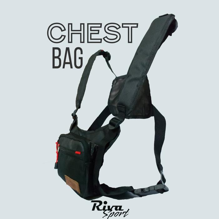 Chest Bag / Chest Vest/Tas dada Sepeda motor