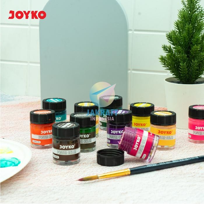 

(1 Pcs) Cat Lukis Poster Per Warna JOYKO POC-10ML-6 Paint Color Paste Botol isi 10 ml Koleksi