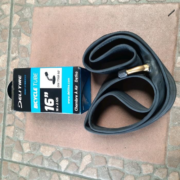 BAN DALAM sepeda SWALLOW DELI TIRE 16 x 2.125 AV pentil motor selis sparepart sepeda termurah