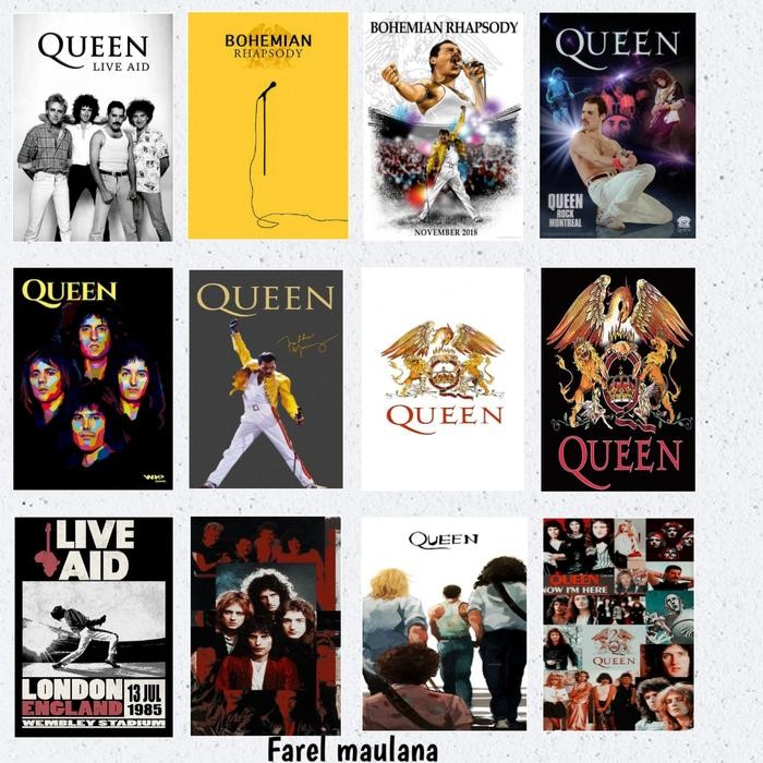 

poster band queen / poster queen / poster band 90s