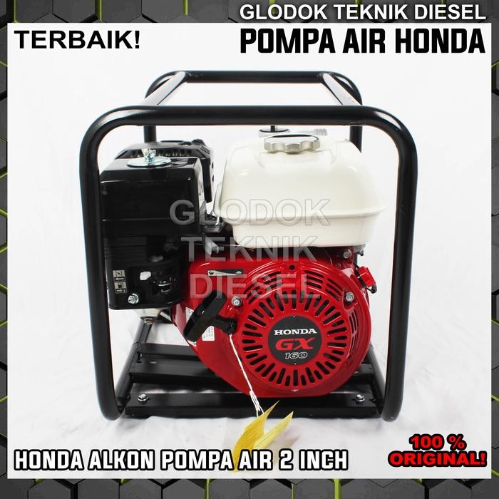 MESIN POMPA AIR SAWAH IRIGASI ALKON WATER PUMP HONDA GX 160 2 INCH 2"