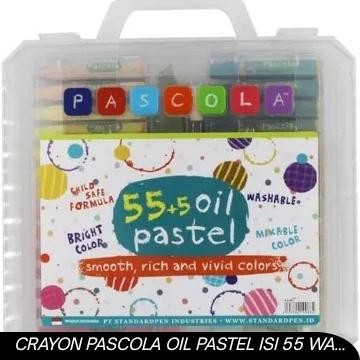 

CRAYON PASCOLA OIL PASTEL ISI 55 COLOUR STANDARD