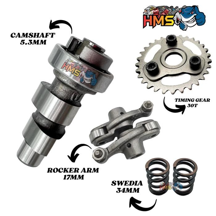 Diskon Paketan Noken As Racing Jupiter Z Vega R New Pelatuk Roller Per Klep