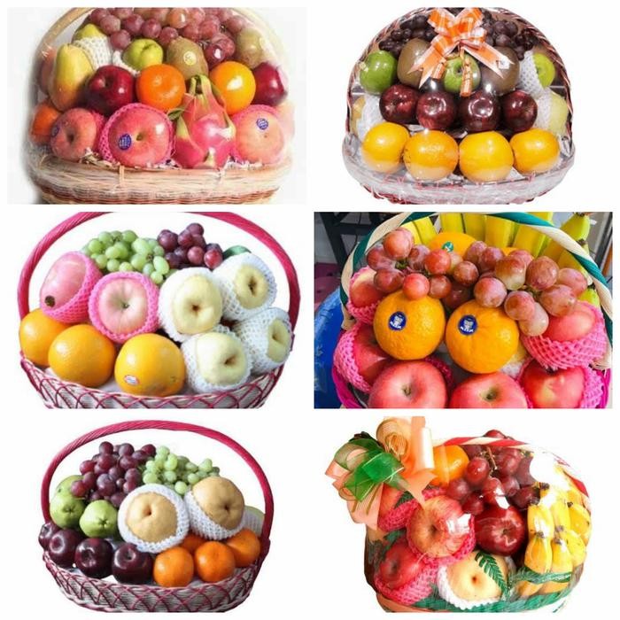 

Parcel Buah Segar - Parsel Hantaran Size M Free Kartu Ucapan