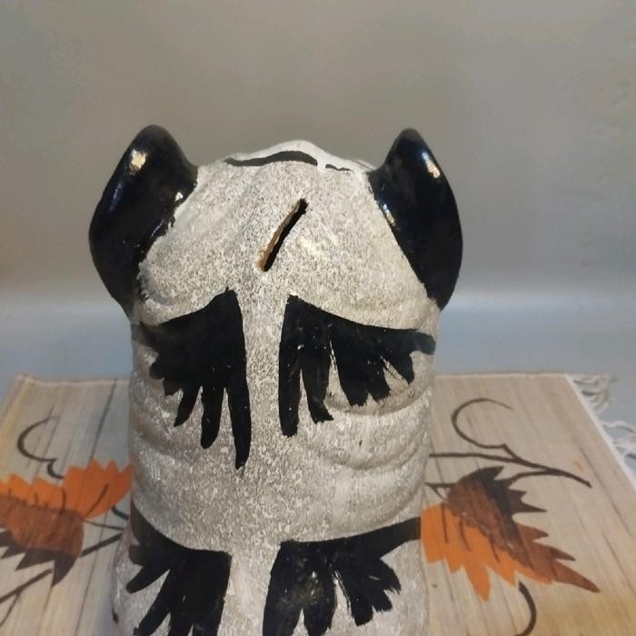 Celengan Harimau Tanah Liat Ukuran Sedang - Model Terbaru