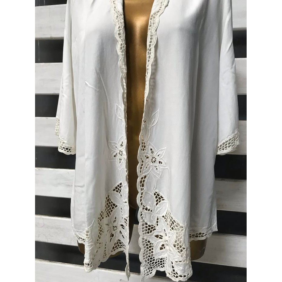 (Allthebest) Baju wanita luaran kebaya bordir bali