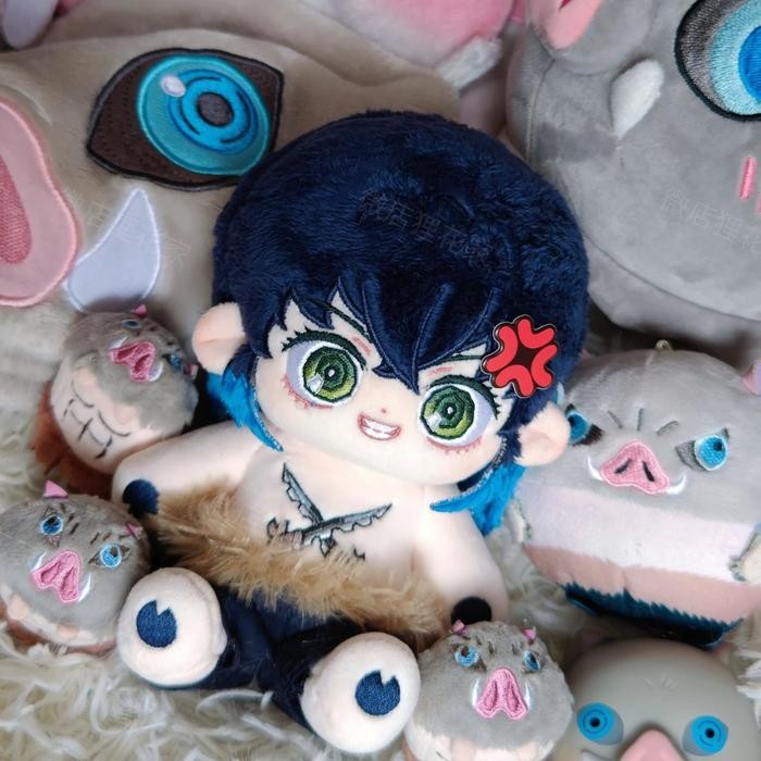 Doll inosuke demon slayer boneka KNY hashibira inosuke doll juanjuan