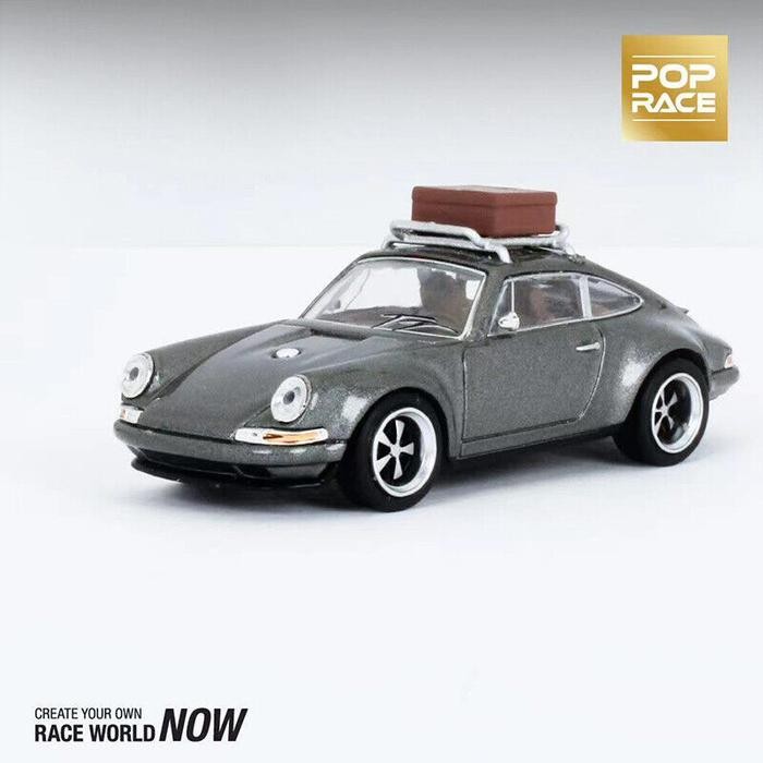POP RACE PORSCHE SINGER GREY PORSCHE SINGER GREY POP RACE PORSCHE SINGER GREY DIECAST POP RACE