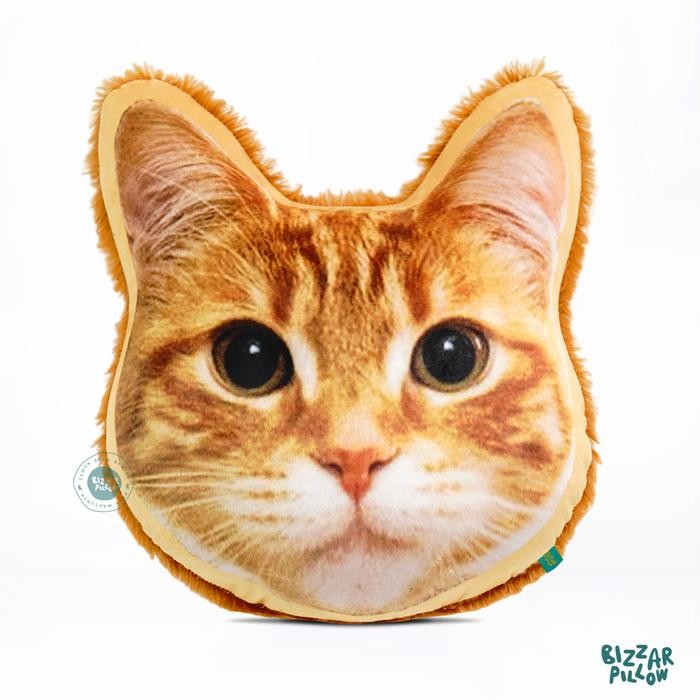 Bantal Kepala Kucing Bantal Unik Jumbo