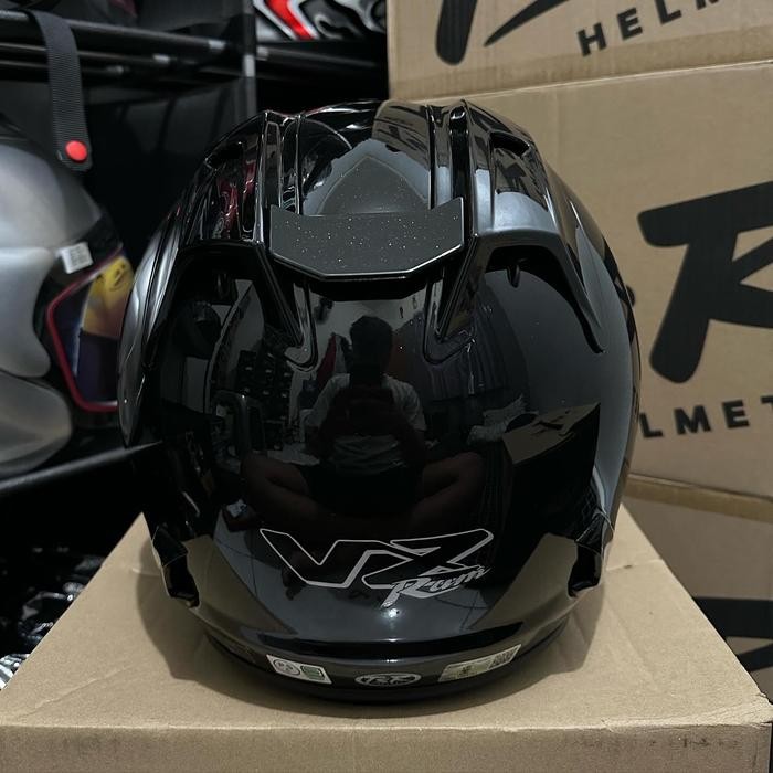 Cuci Gudang HELM TSR VZ RAM GLASS BLACK