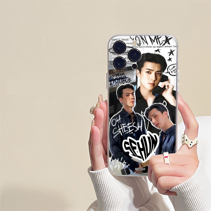 Bintang Pop Korea Sehun Exo Case Hp Samsung A07 A17 5G A06 A56 5G A26 A36 A16 A15 A20 A32 A12 A05 A3