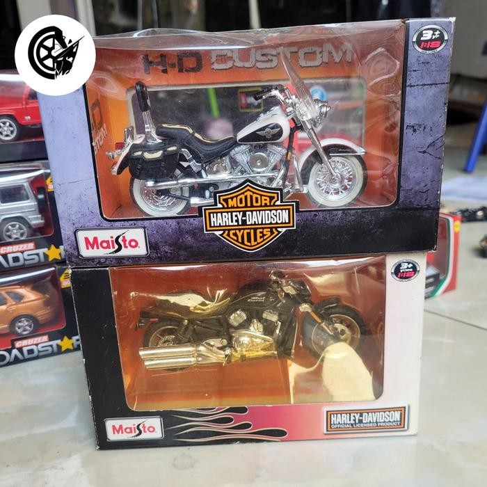 maisto harley davidson scale 1:18