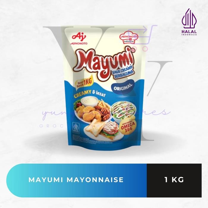 

Mayumi Mayonaise Saus Creamy Serbaguna 1 kg