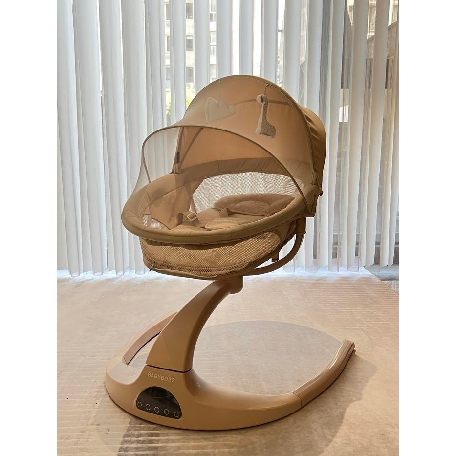 BABYBOSS BS-705 Ayunan Bayi Keliling 360 Derajat Automatic Baby Swinger Chair / Swing Bed / Bouncer