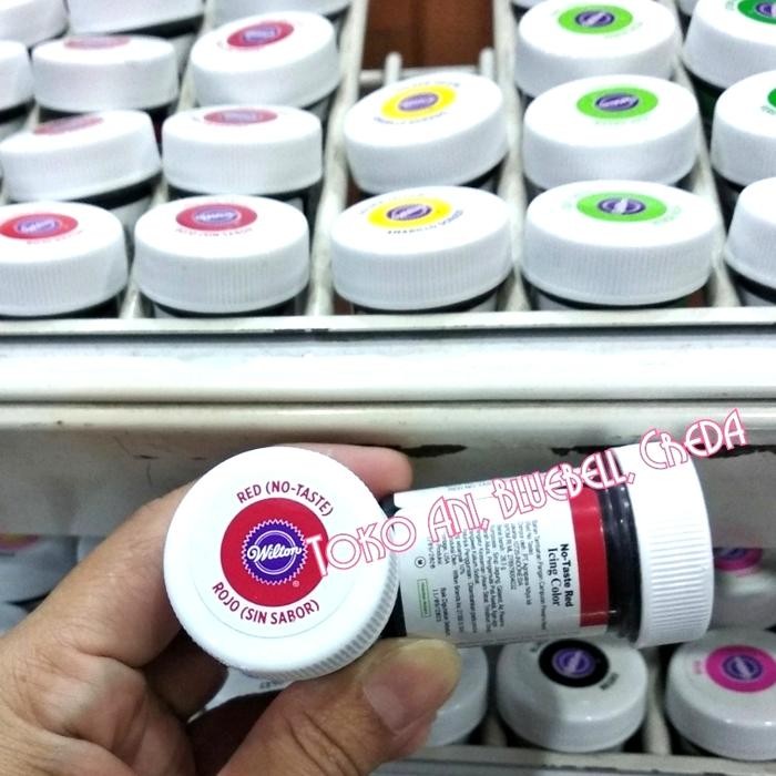 

Wilton Icing Color Red No Taste , 1 oz