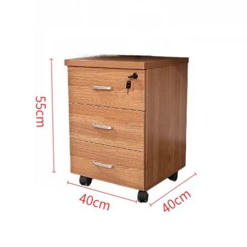 Furnibest Laci Meja Kantor Nakas Drawer Meja Kantor