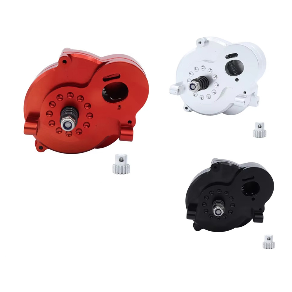 IMPORT MN86 Transmission Gearbox CNC with Motor Gear for 1/12 MN128 MN86 MN86K MN86KS G500 RC Rock