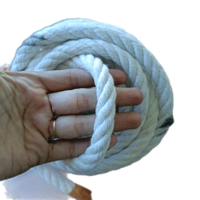 Tali Tambang Kain 12Mm Eceran, 10Meter - 50Meter , Tali Ikat Barang , Tali Murah Terbatas