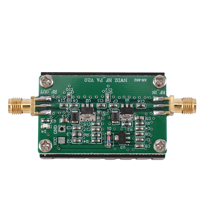 2MHZ-700MHZ RF Power Amplifier 20DB 3W Low Noise Broadband RF Power Amplification Module For HF VHF