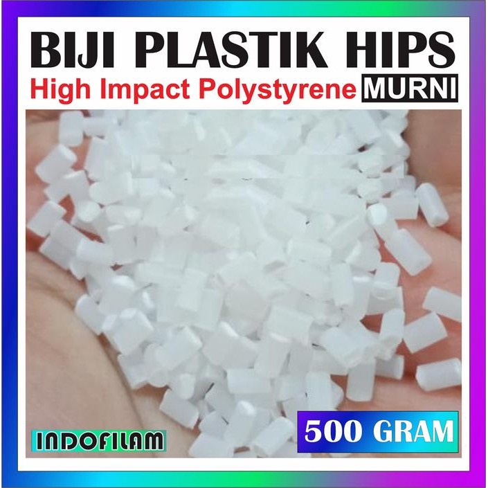 Langsung Di Co Biji Plastik Pure Hips Polystyrene Natural Tanpa Daur Ulang 380061