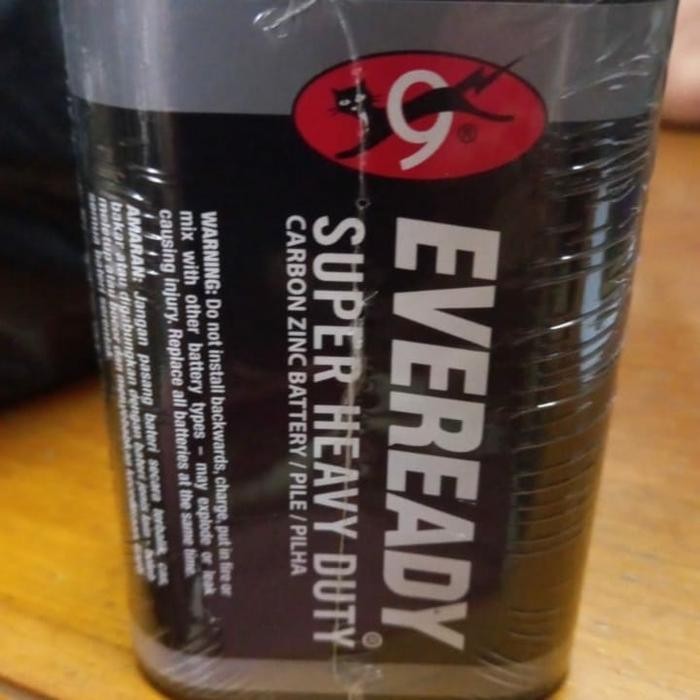 Baterai Lampu Tongkang / Baterai tongkang / batre tongkang 6V Eveready