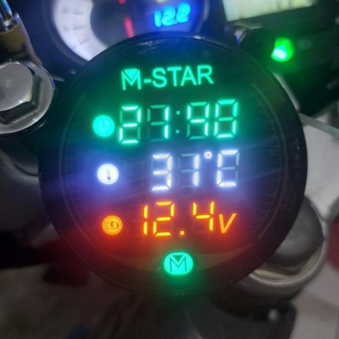voltmeter JAM celcius voltmeter 3 in 1 bulat protaper