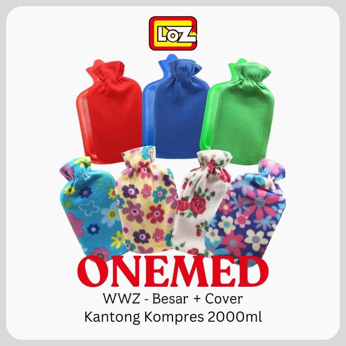 ONEMED Kantong Kompres Air Panas WWZ Besar + COVER Perlengkapan P3K