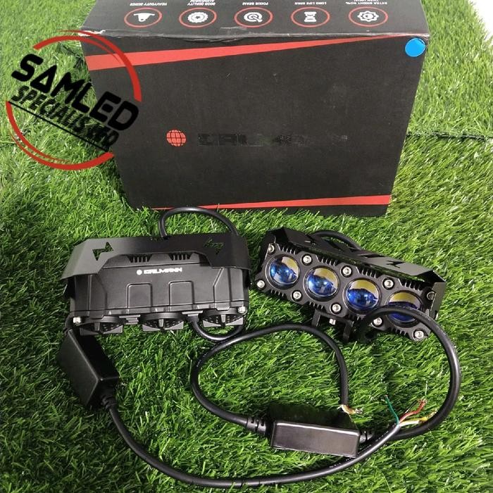 SQL 4 MATA GALMAN MINI PORJI LASERGUN ORIGINAL IMPORT PUTIH KUNING