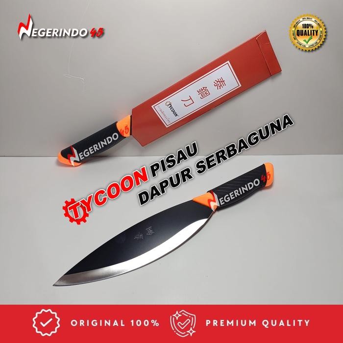 TYCOON PISAU PROSES IKAN TUNA FISH KNIFE PISAU DAPUR SERBAGUNA