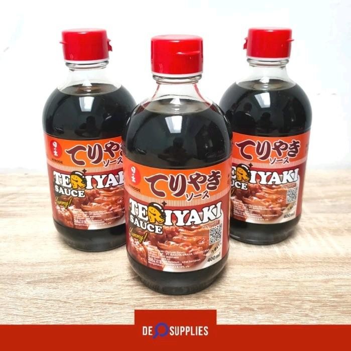 

DISKON Hinode Teriyaki Sauce Daio 400ml - Saus Teriyaki Jepang BBQ & Marinade READY STOCK