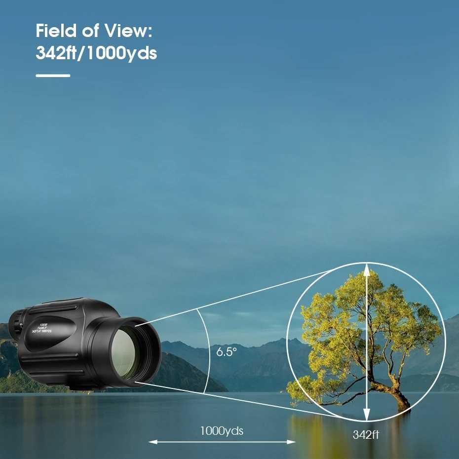 Svbony Teropong Monocular Telescope Multi Coated Waterproof - Sv49
