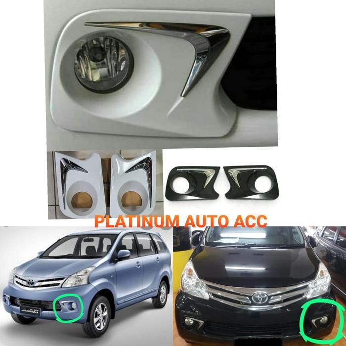 ORIGINAL Cover ring foglamp new Avanza tipe G 2012-2013. READY STOCK