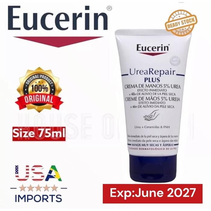 EUCERIN UreaRepair Plus 5% Urea Hand Cream 75ml