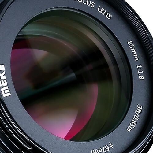 Ready Lensa Meike Af 85Mm F1.8 For Sony E Mount Full Frame Stm / Meike 85 Mm F/1.8 Fix Lens Original