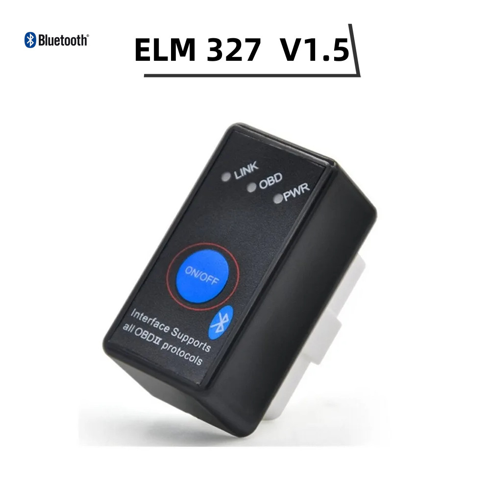 Mini Elm327 Bluetooth Obd2 V1.5 Switch Elm 327 V1.5 Obd2 Car Diagnostic Tool Scanner Elm-327 Obdii