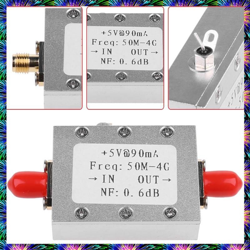 RF Amplifier Module Low Noise RF Amplifier Module Metal RF Amplifier Module Ham Radio Board A