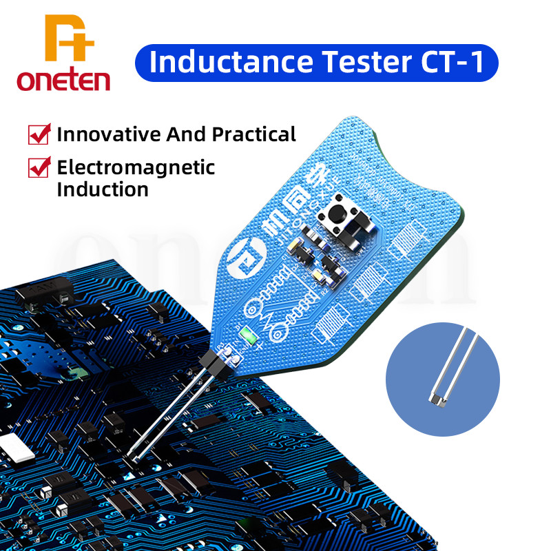 Jtx Ct-1 Motherboard Coil Tester Inductor Detector Tool For Pc Repair Electromagnetic Induction