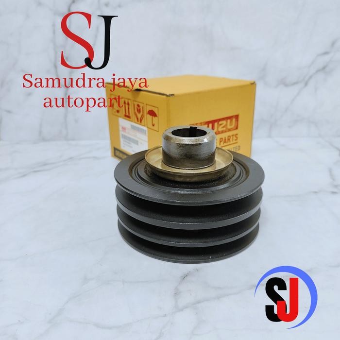 pully kruk as panther 2300cc 2.3 pulley crankshaft panther 2300cc 2.3
