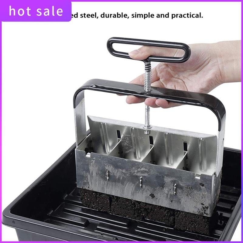 LICG-Manual Clod Soil Blockers Garden Tools Seeding Tools Soil Block Soil Blocking Tool For Seed