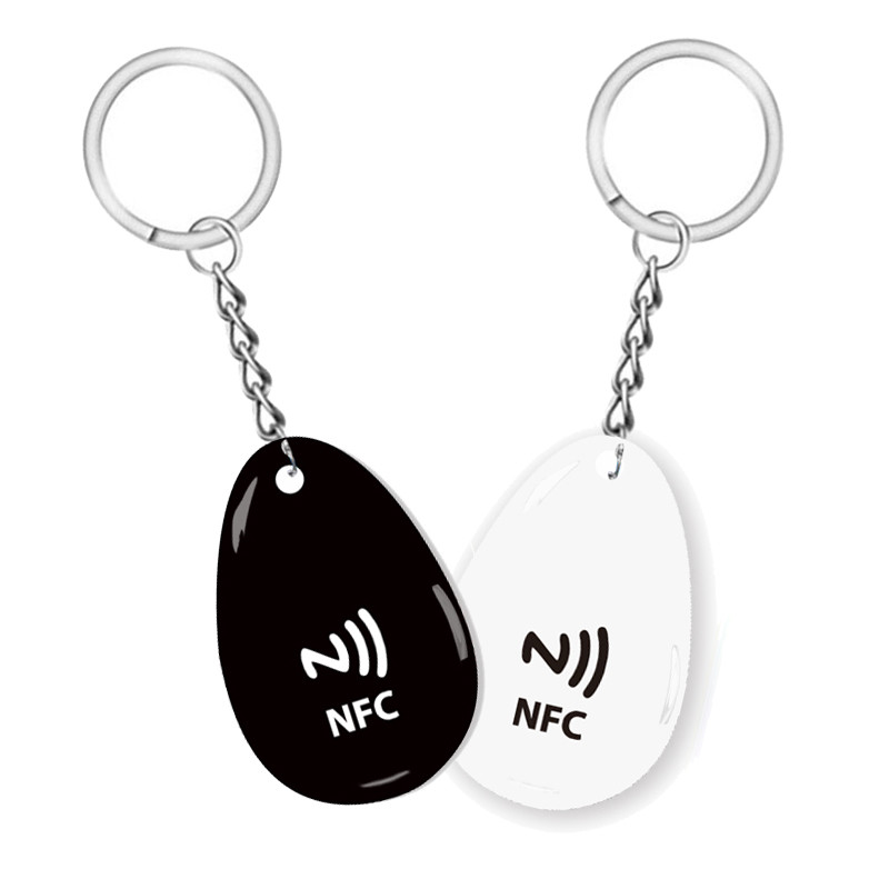 NFC Tag NFC Chips Programmable Keychain Ntag215 Chips Epoxy Resin Tags