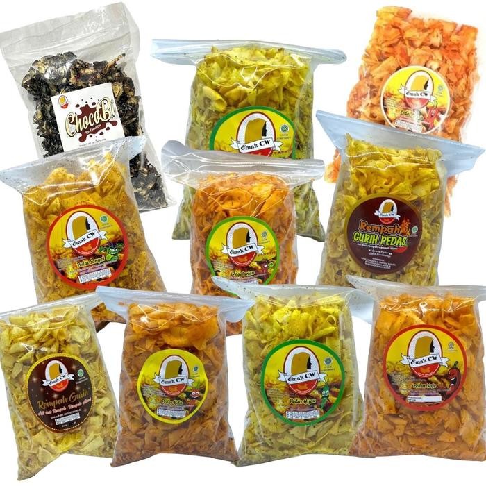 

500G KERIPIK SINGKONG PEDAS EMAK CW