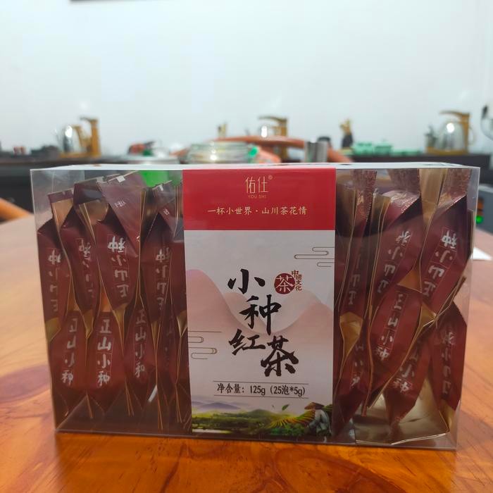 

Chinese Tea Teh Cina Gift Box Mika Zheng Shan Xiao Zhong 125gr