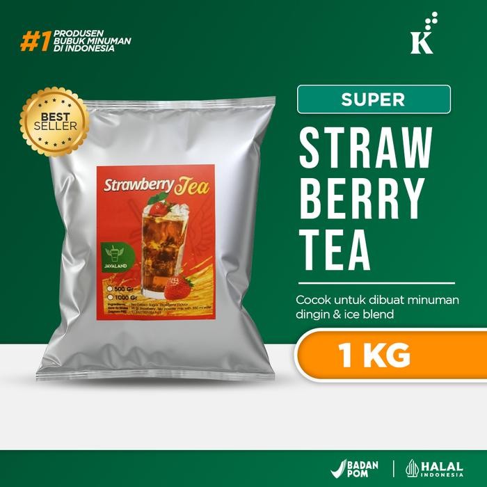 

Bubuk Minuman Strawberry Tea Javaland 1 Kg