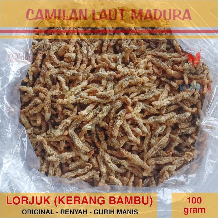 

Lorjuk Kerang Bambu Original 100 gr Tanpa Tepung Bebas Gluten Goreng Renyah Gurih Siap Makan Asli