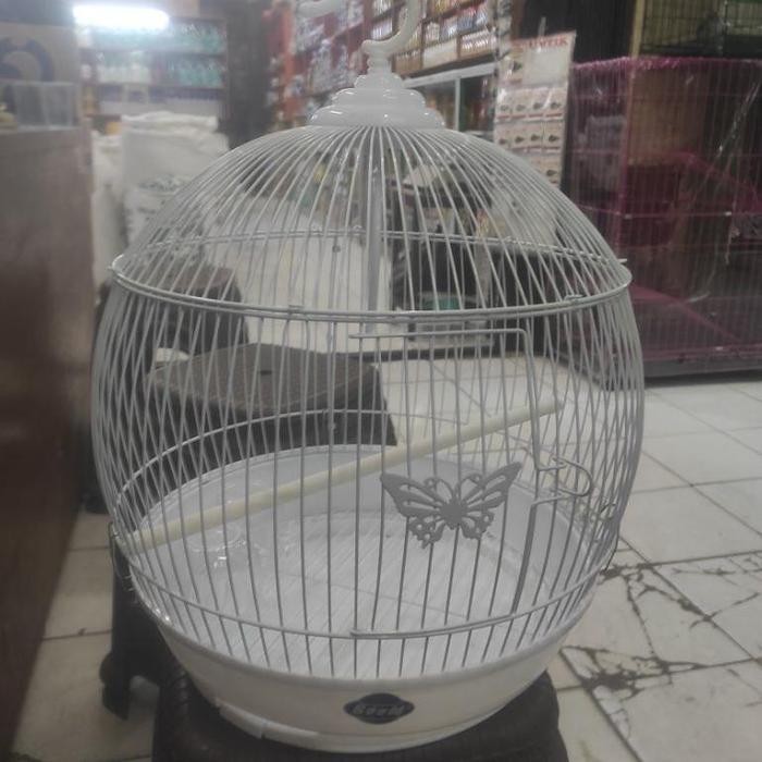 READY  kandang besi bulat merk boom edisi perkutut