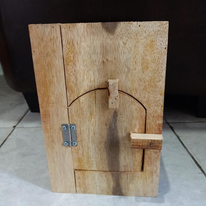 Glodok ternak murai kayu model kotak - glodokan ternak murai kayu