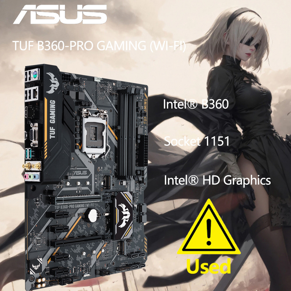 ASUS TUF B360-PRO GAMING(WI-FI) Gaming Agent Motherboard Chicken National Gaming Motherboard Intel B