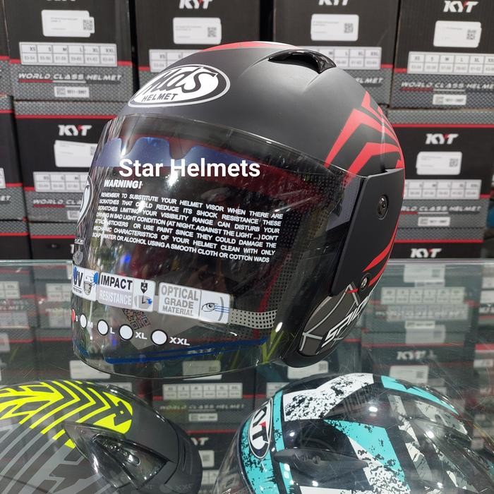 HELM ANAK MDS R3 JUNIOR SPIDERMAN #6 BLACK DOFF