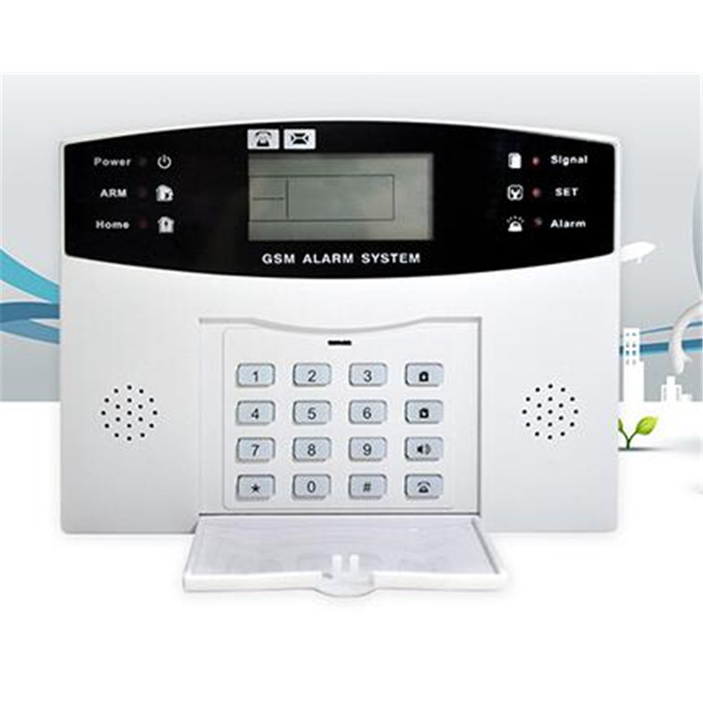 GSM Alarm System Keyboard Control 4PIR Sensor 12 Door Contact